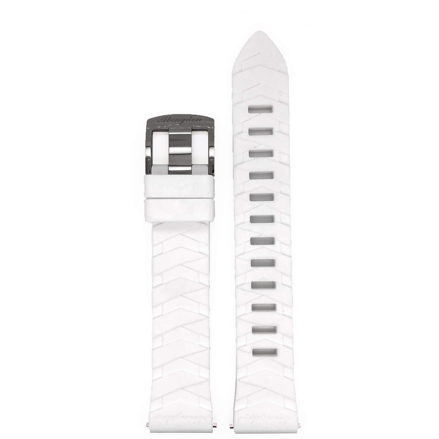 BAND - 20mm Silicone Wristband - The Abingdon Co., aviation, dive, tactical watches for women