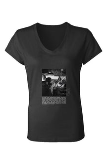Ladies Jersey V-Neck T-Shirt