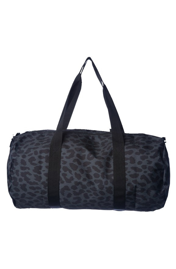 Day Tripper Duffle Black Cheetah