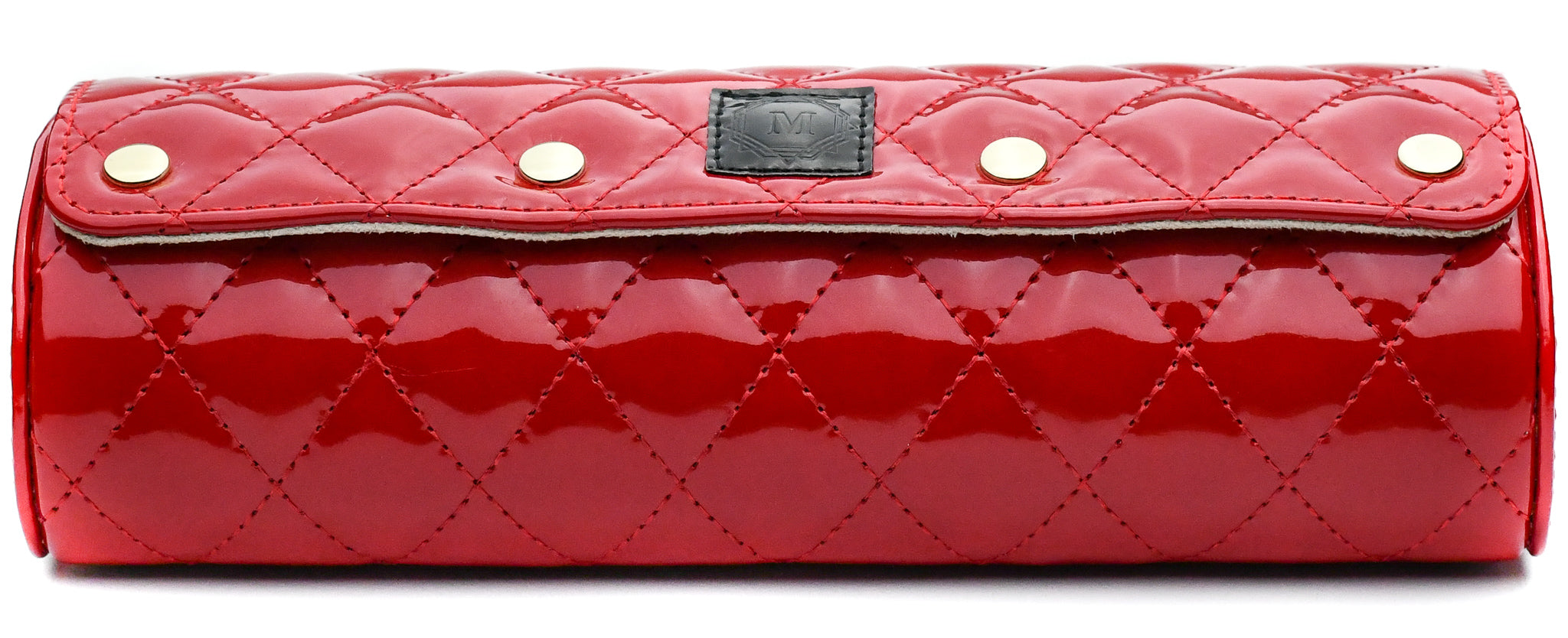 Women's Scarlet Red 3-Watch Case