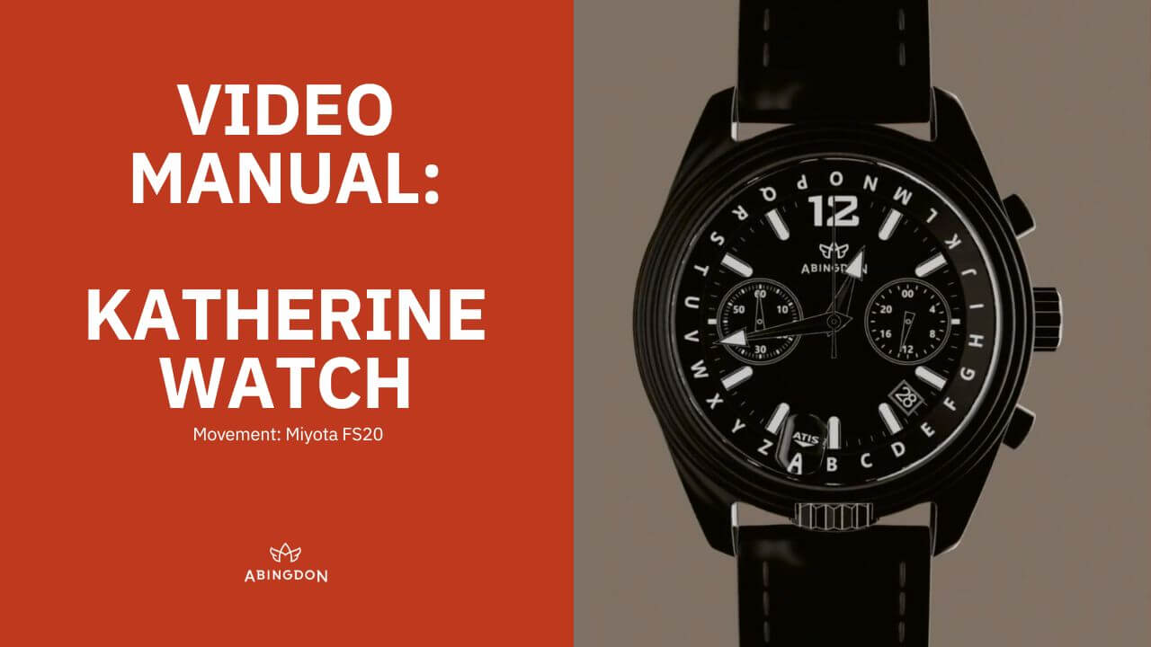Abingdon Co. image displays Katherine watch instruction manual 