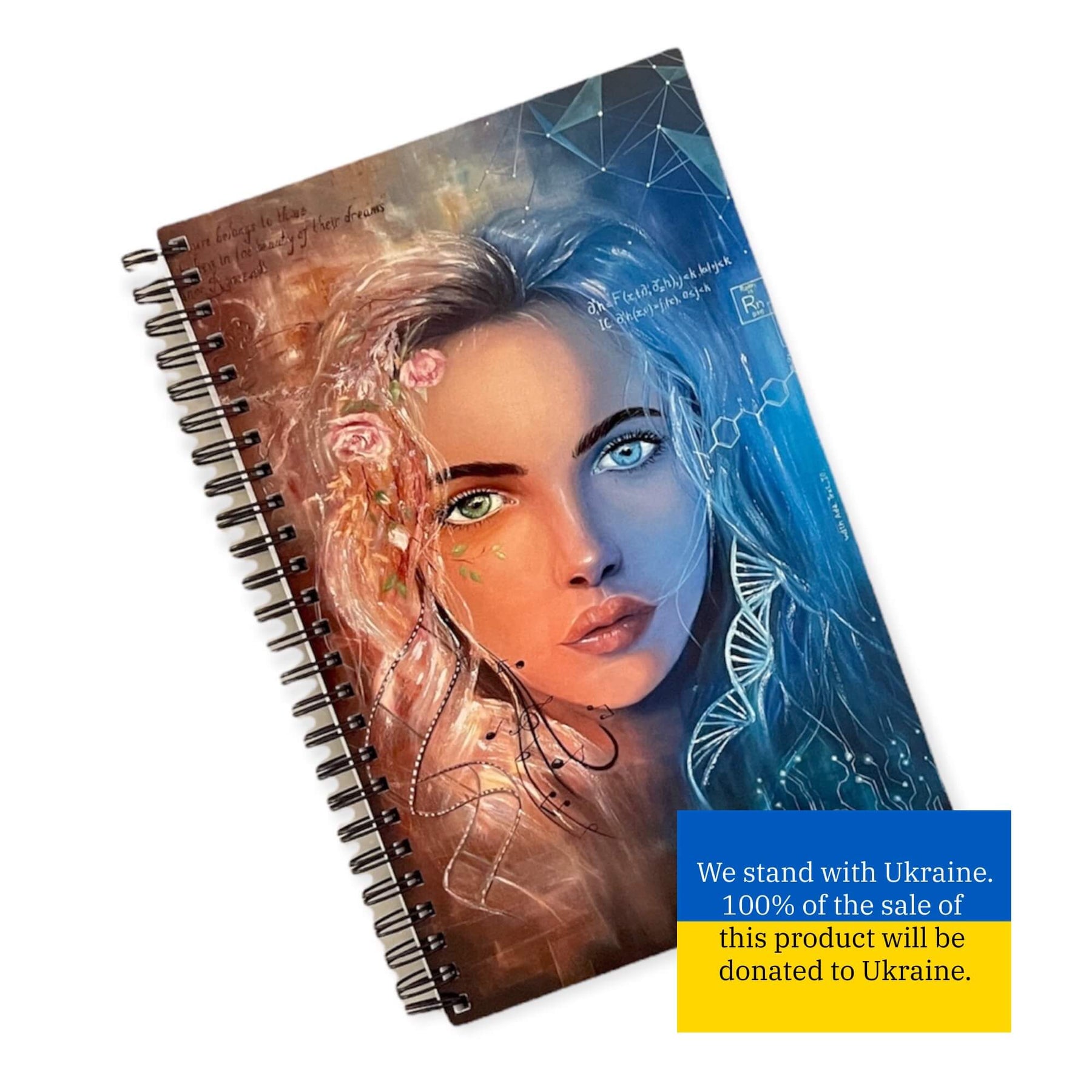 Notebook by Ukrainian artist, Kateryna Sikulska - The Abingdon Co.