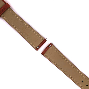 BAND - 16mm Oil Tan Leather Matching Stitch - The Abingdon Co., aviation, dive, tactical watches for women