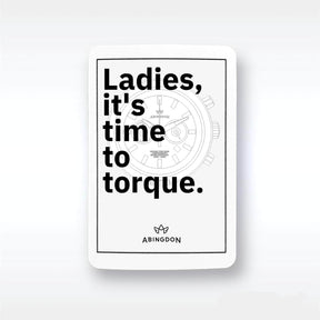 “Ladies, it’s time to...” Stickers (10 Pack) - The Abingdon Co.