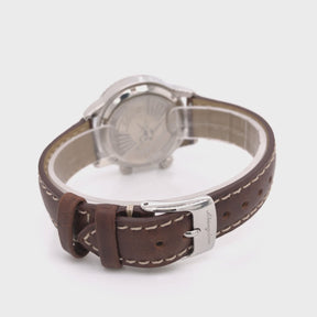 BAND - 16mm Oil Tan Leather Contrast Stitch